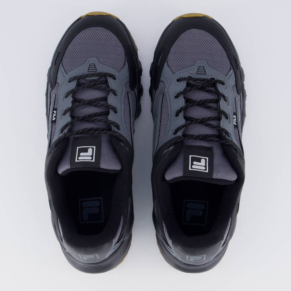 Tênis Fila Venture Tracer 2 Preto e Cinza Preto/Cinza 4