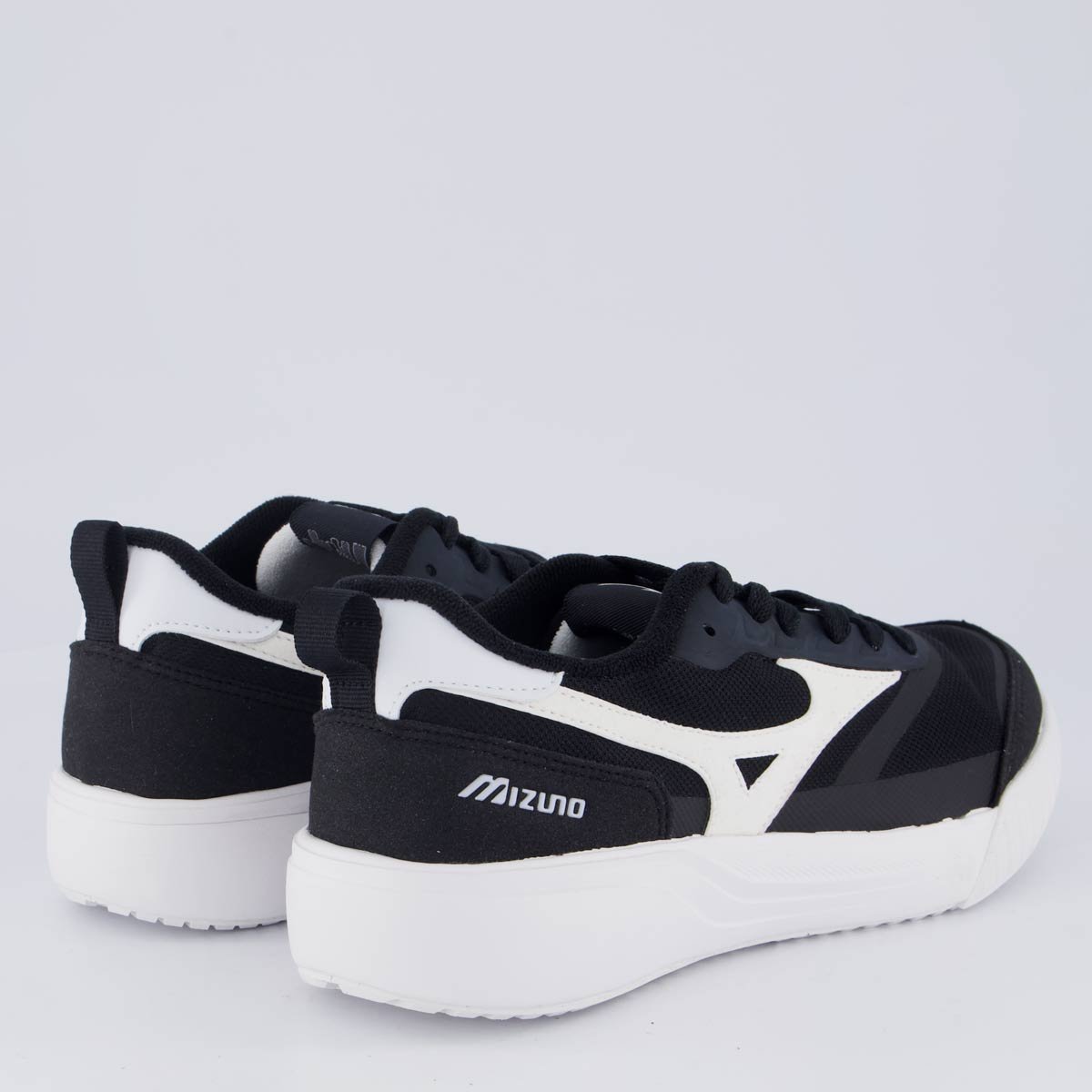 Tênis Mizuno Edo Cross Preto e Branco Preto/Branco 3