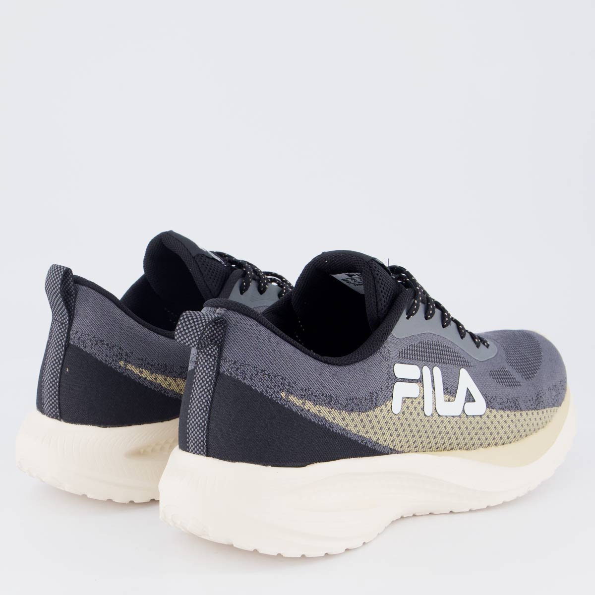 Tênis Fila Effecto 2 Cinza e Preto Cinza/Bege 3
