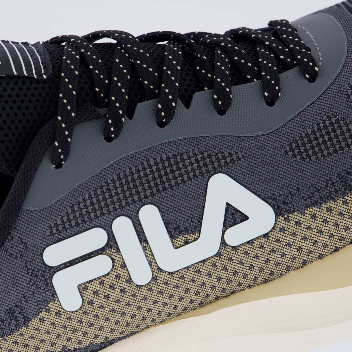Tênis Fila Effecto 2 Cinza e Preto Cinza/Bege 7