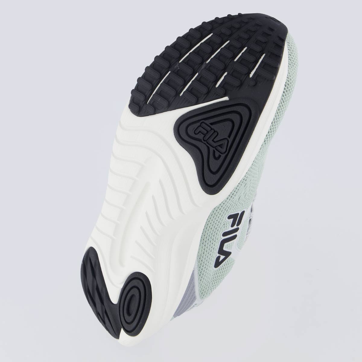 Tênis Fila Fastness Cinza e Preto Verde 5