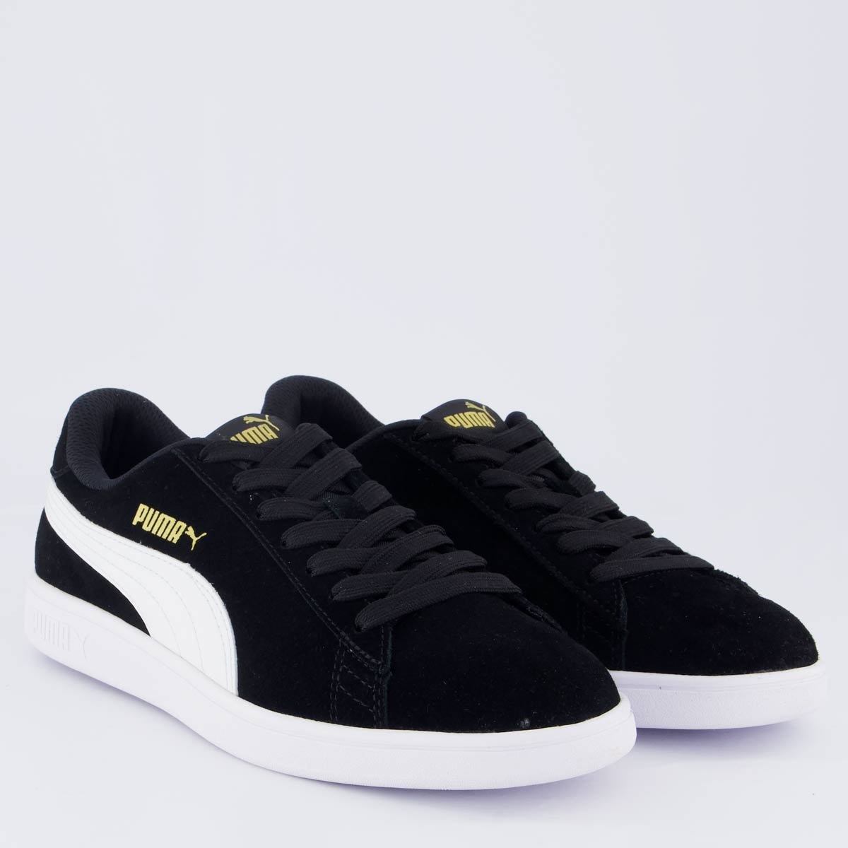 Tênis Puma Smash V2 BDP Preto e Branco Preto/Branco 2