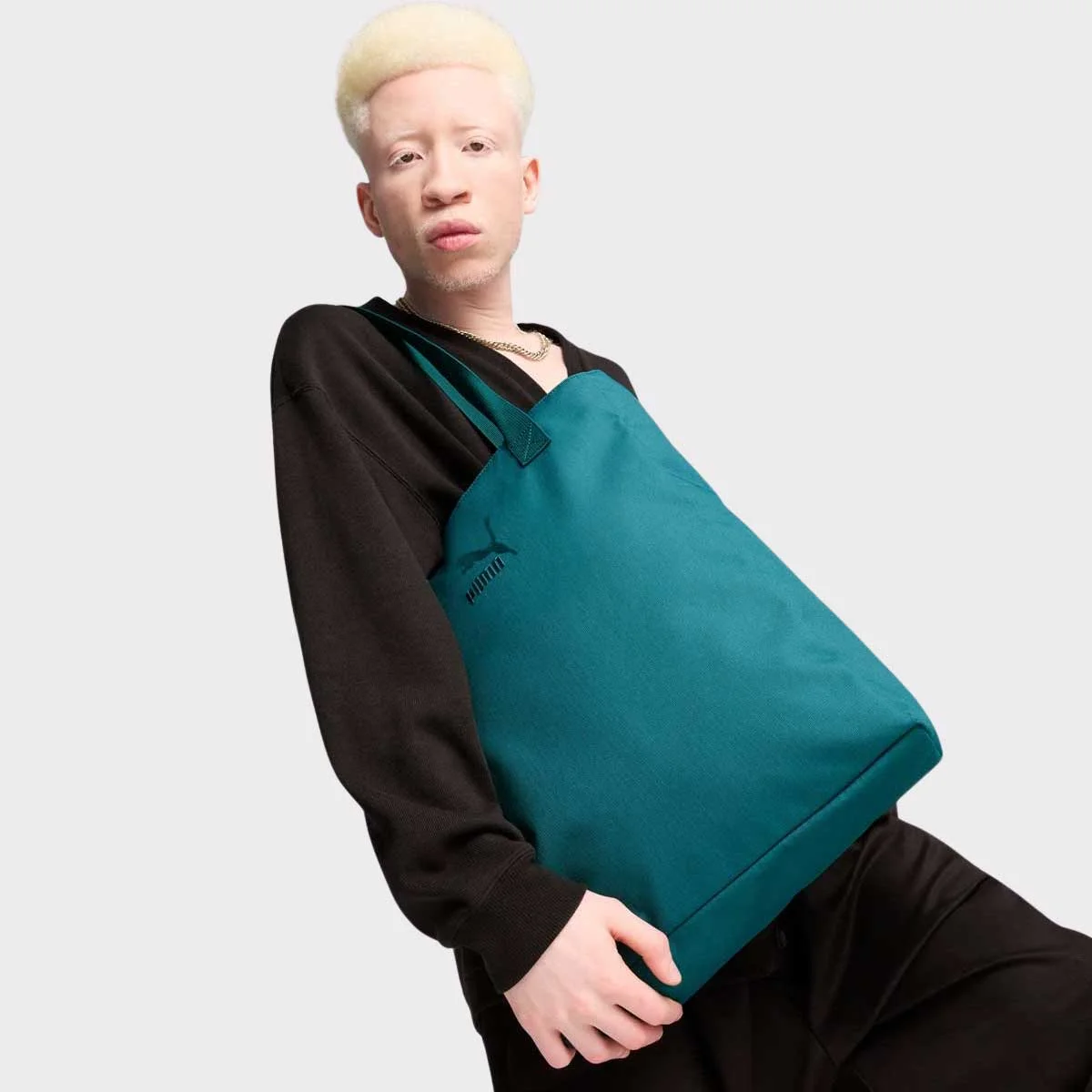 Bolsa Puma Classics Archive Tote Verde Verde 3