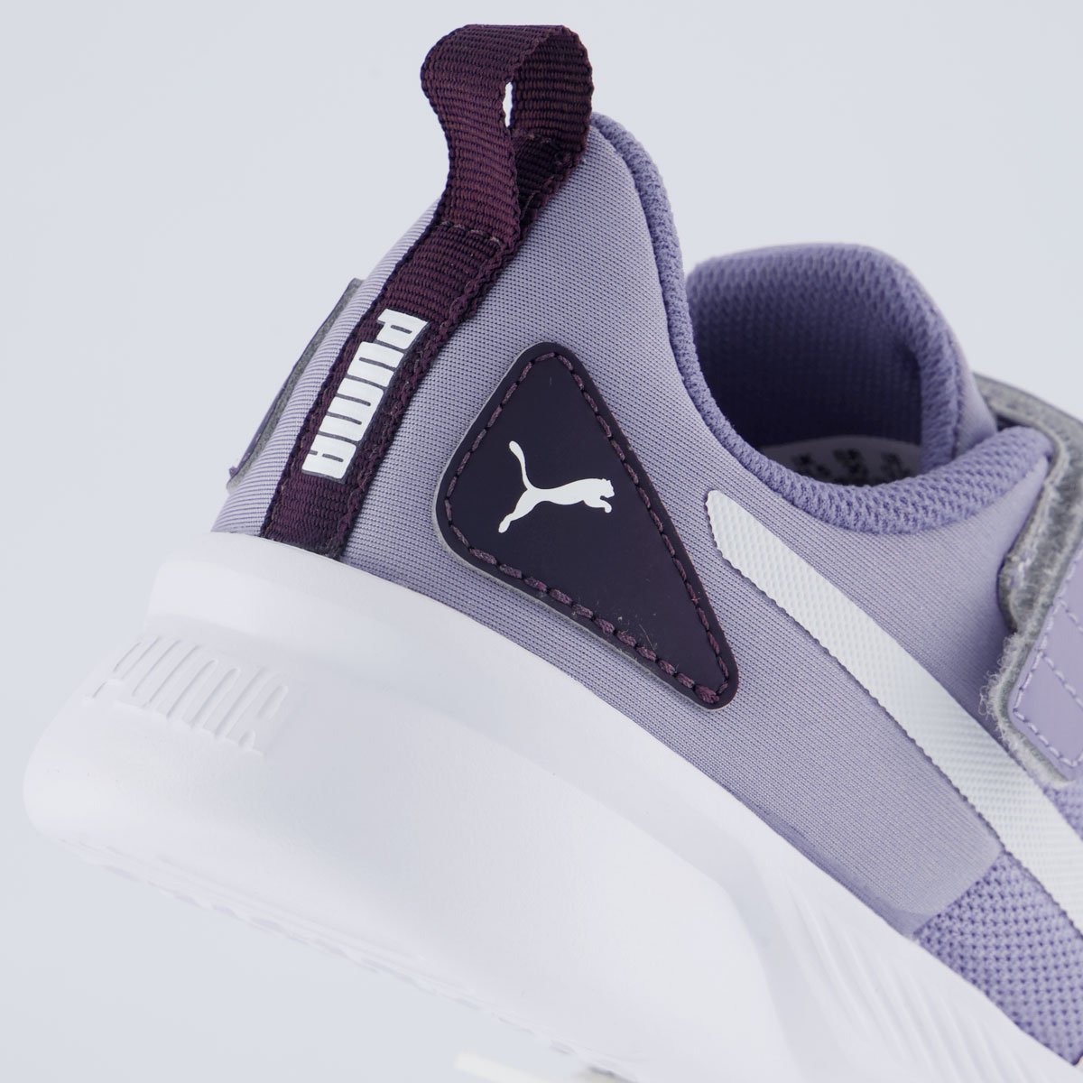Tênis Puma Flyer Runner Mesh Juvenil Lilás e Branco Lilás/Branco 6