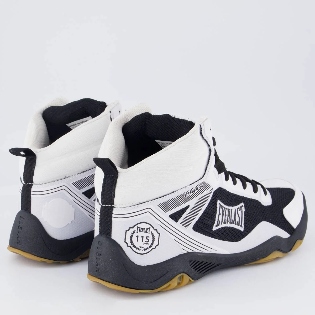 Tênis Everlast Strike 4 Branco e Preto Branco/Preto 3
