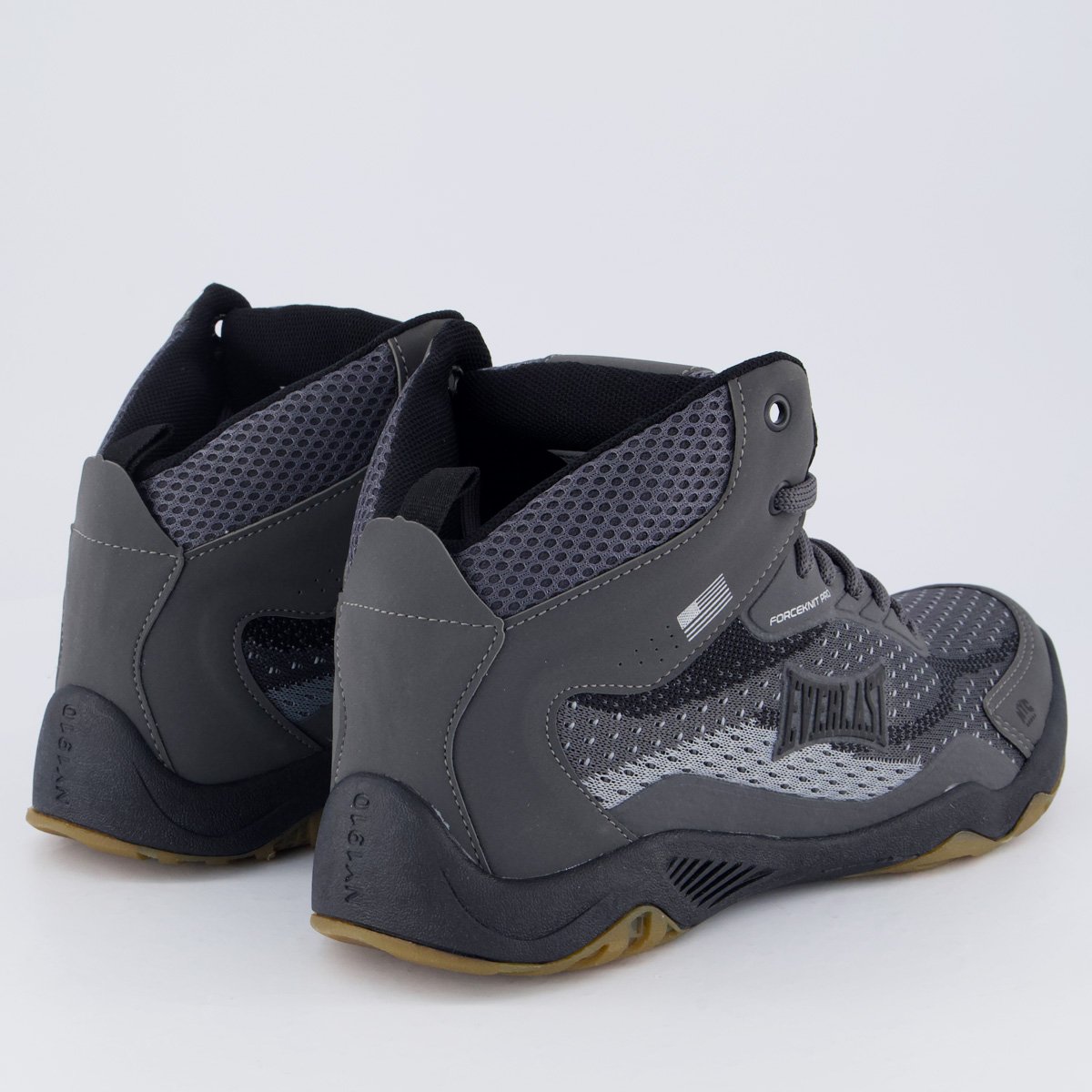 Tênis Everlast Forceknit Pro Cinza e Preto Cinza/Preto 3