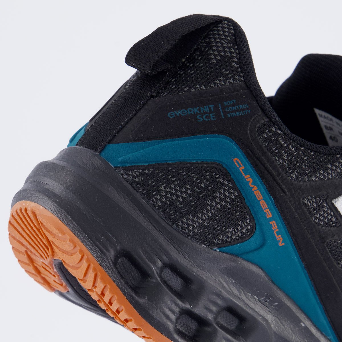 Tênis Everlast Climber Run Preto e Laranja Preto 6