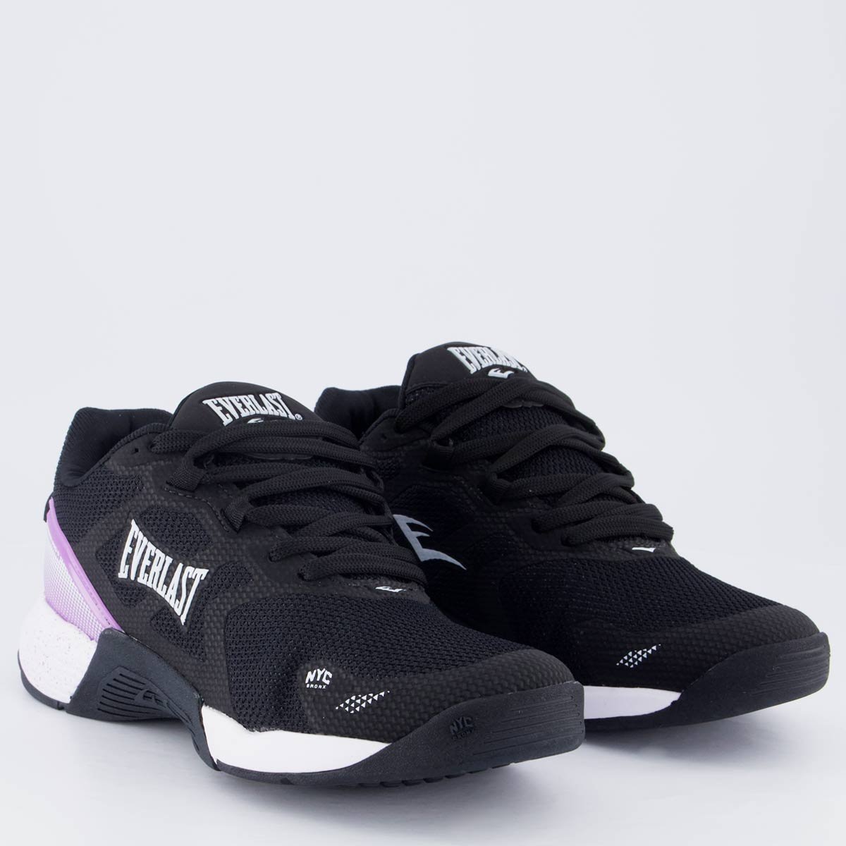 Tênis Everlast Climber Pro 3 Feminino Preto e Lilás Preto/Lilás 2