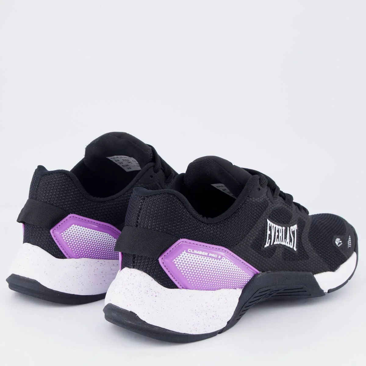 Tênis Everlast Climber Pro 3 Feminino Preto e Lilás Preto/Lilás 3