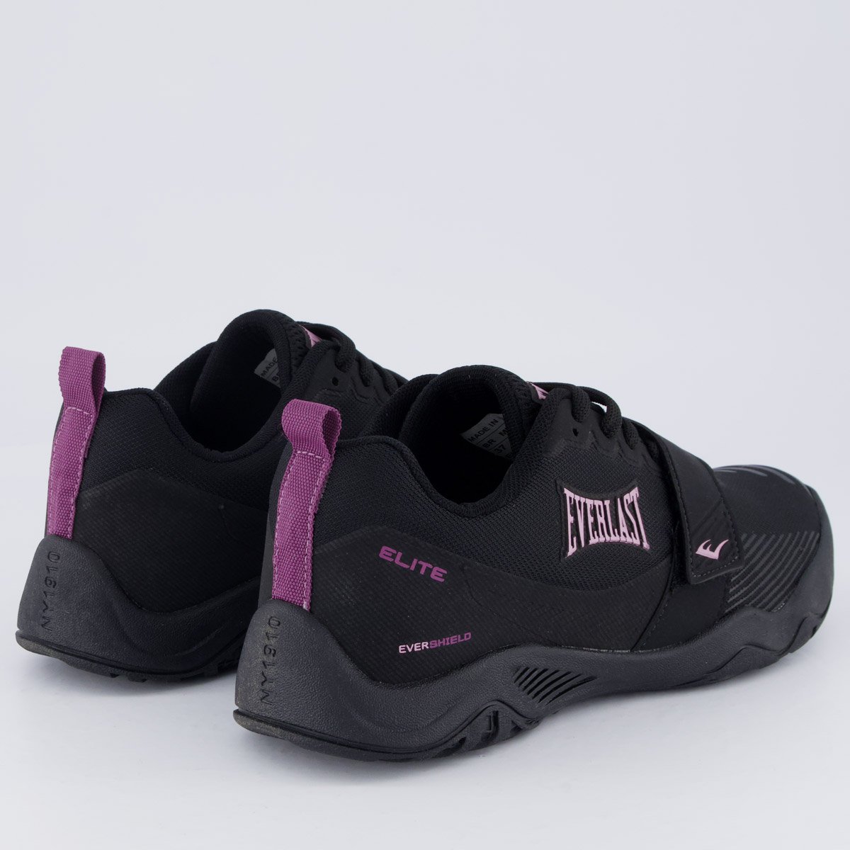 Tênis Everlast Elite Feminino Preto e Rosa Preto/Rosa 3