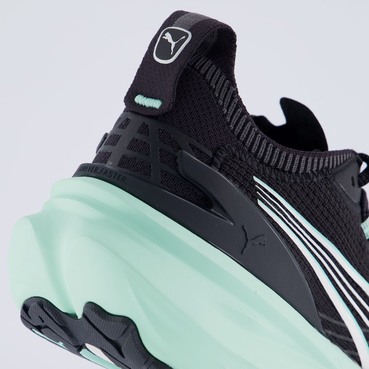 Tênis Puma Forever Run Nitro 2 Feminino Preto e Verde Preto/Verde 6