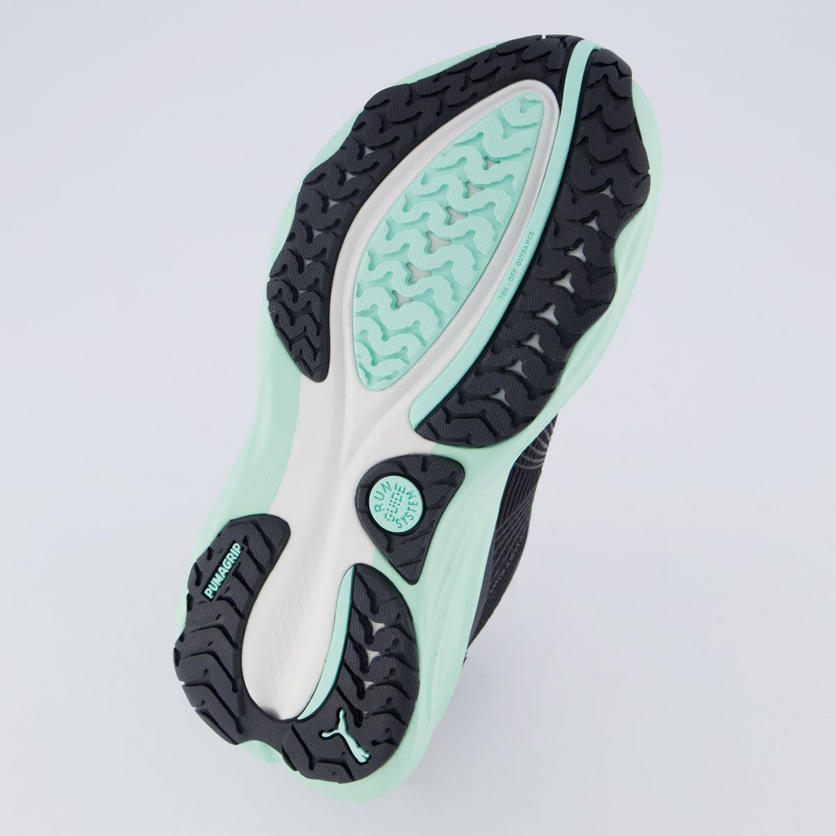 Tênis Puma Forever Run Nitro 2 Feminino Preto e Verde 5