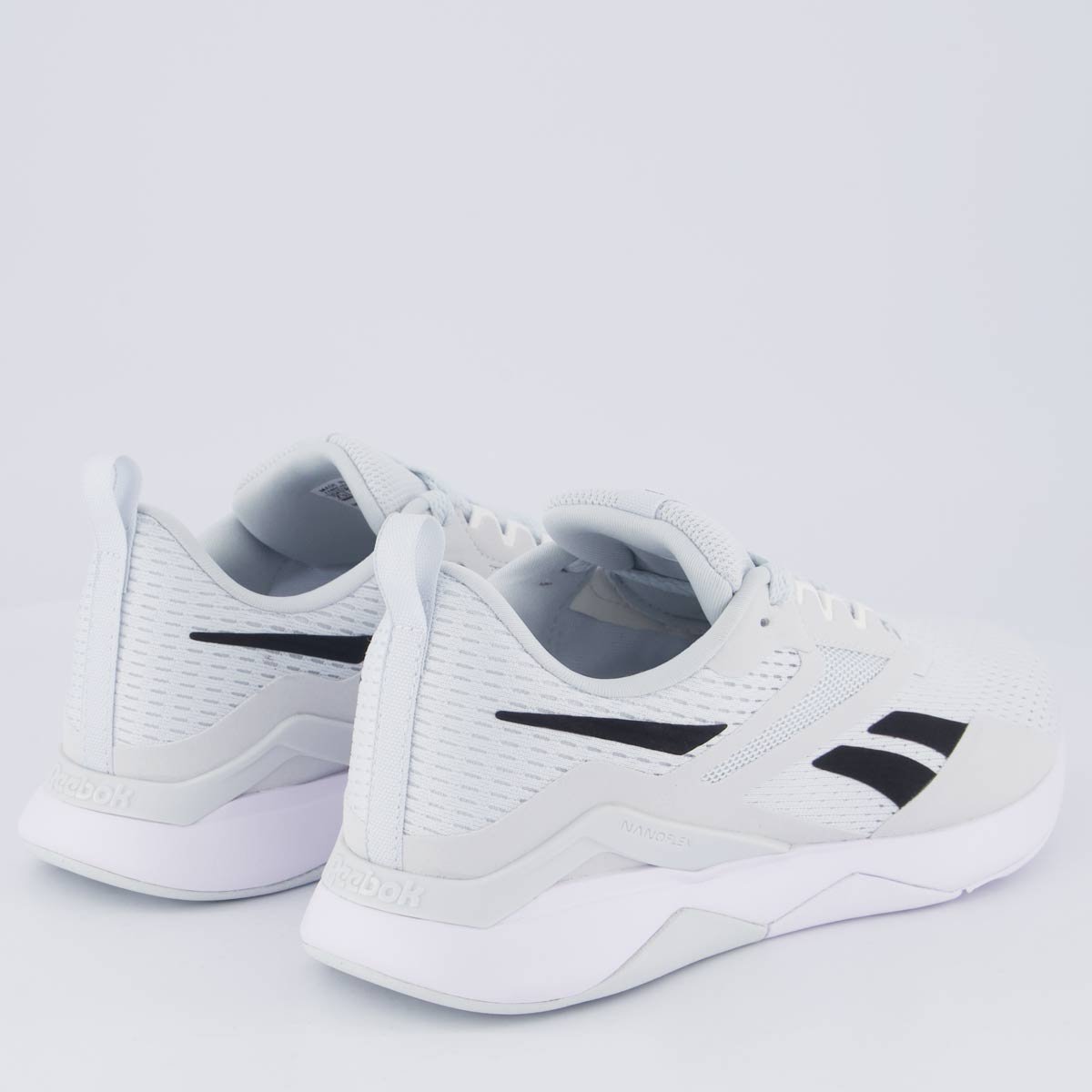 Tênis Reebok Nanoflex TR V2 Feminino Cinza Claro Cinza 3