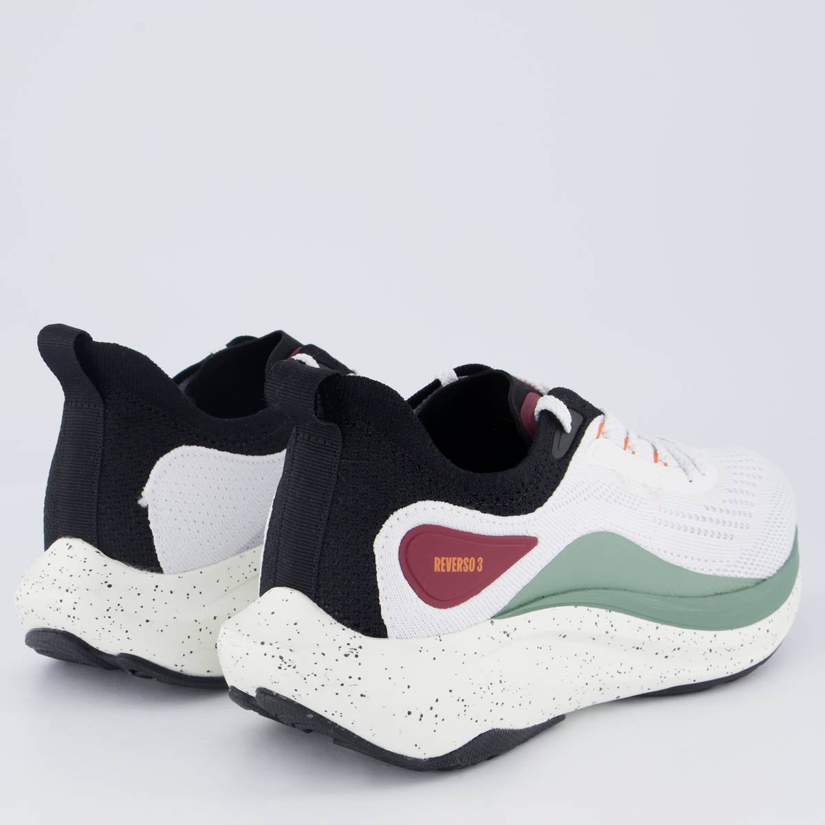 Tênis Olympikus Reverso 3 Branco Branco/Verde 3