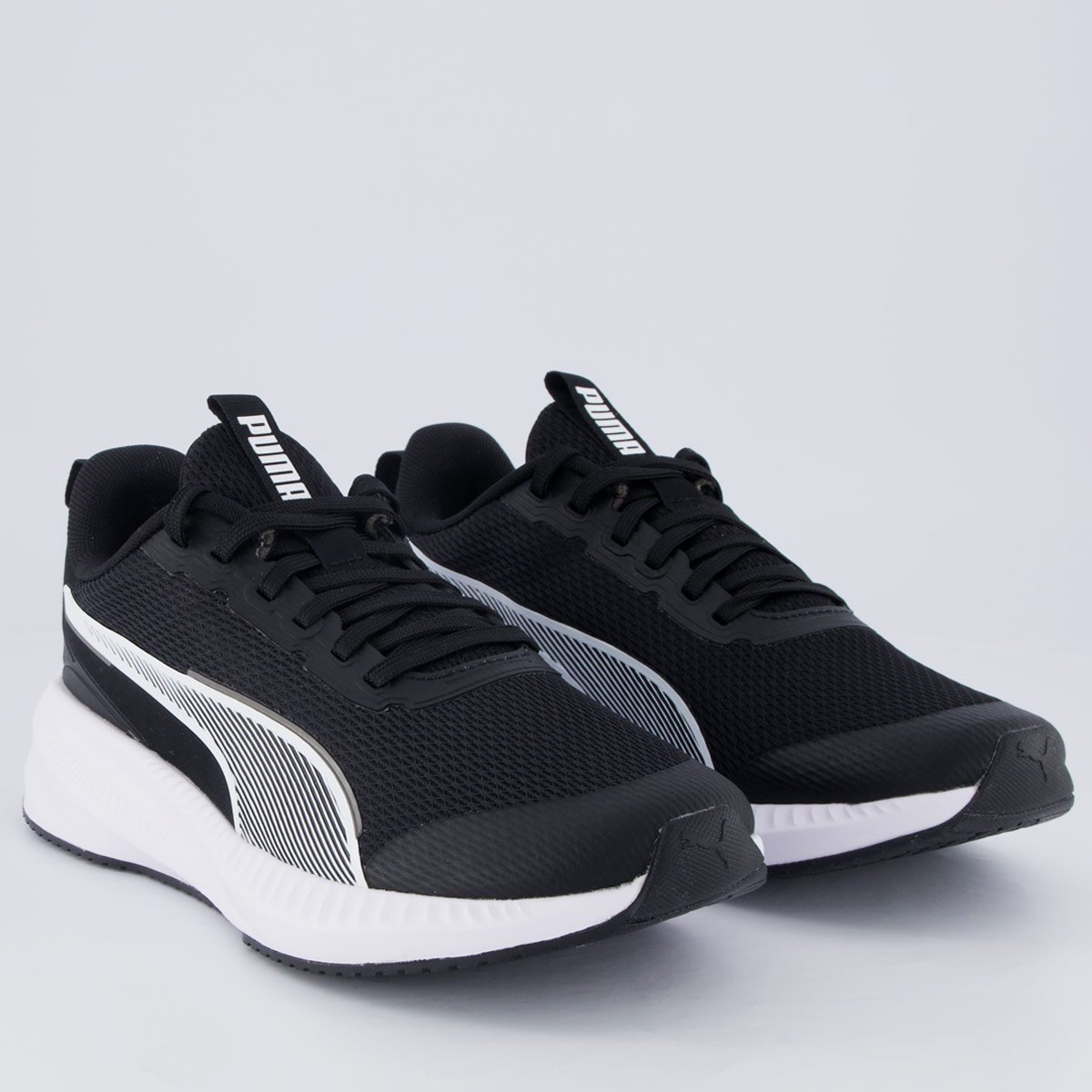 Tênis Puma Flyer Lite 3 Feminino Preto e Branco Preto/Branco 2