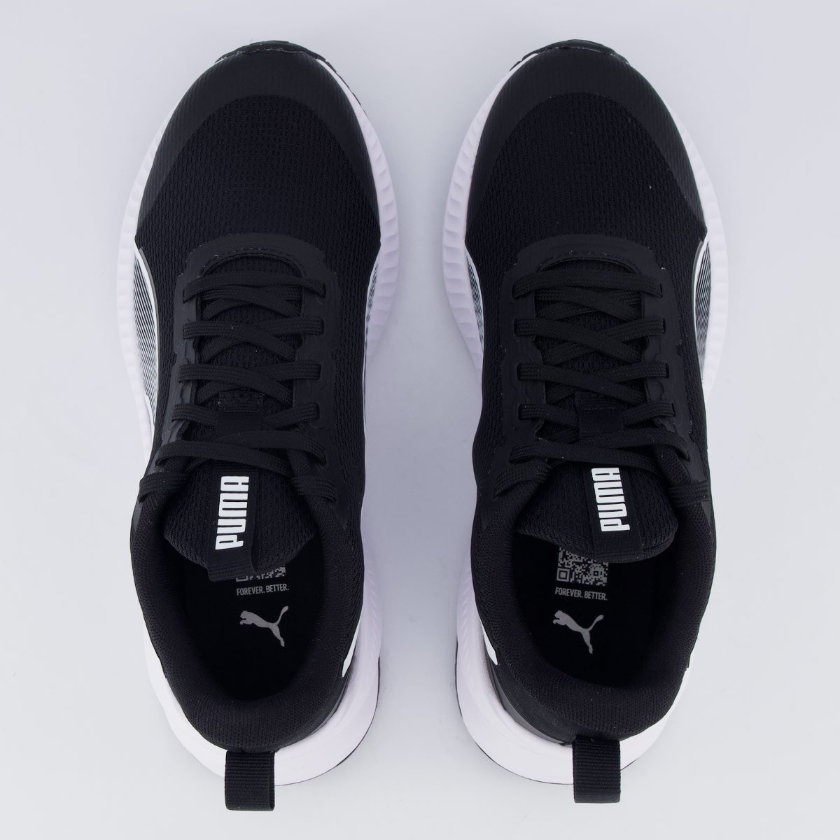 Tênis Puma Flyer Lite 3 Feminino Preto e Branco Preto/Branco 4
