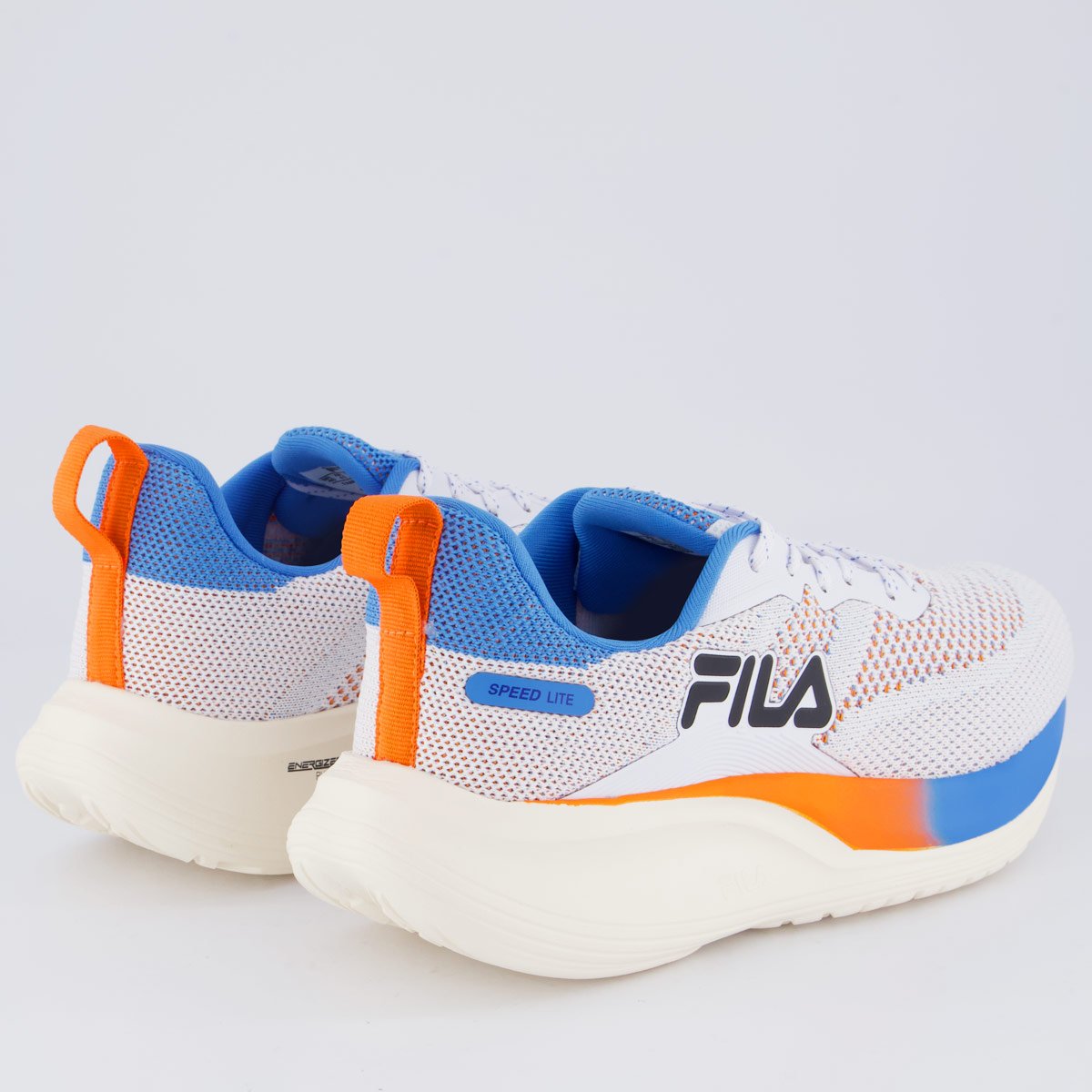 Tênis Fila Speed Lite Branco e Azul Branco/Laranja/Azul 3