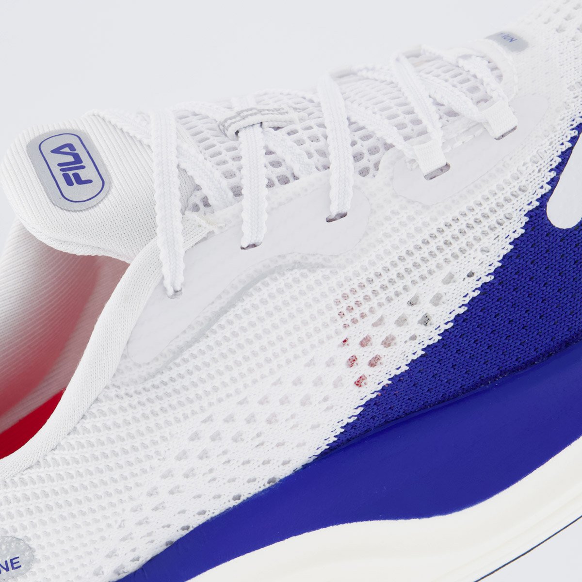 Tênis Fila Racer Speedzone Branco e Azul Branco/Azul 7