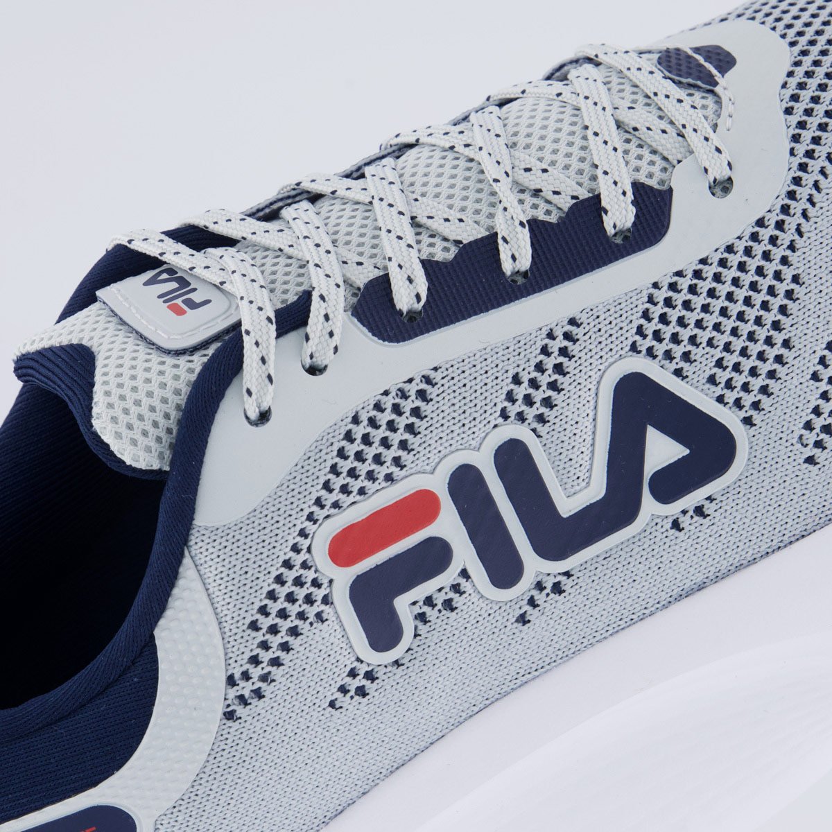 Tênis Fila Maxxi Lite Cinza e Marinho Branco/Azul 7