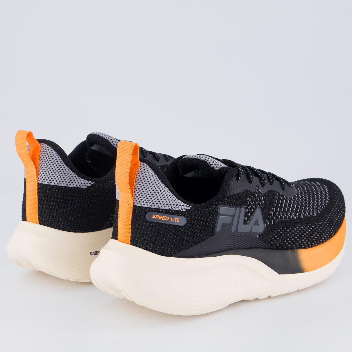 Tênis Fila Speed Lite Feminino Preto e Cinza Preto/Laranja 3