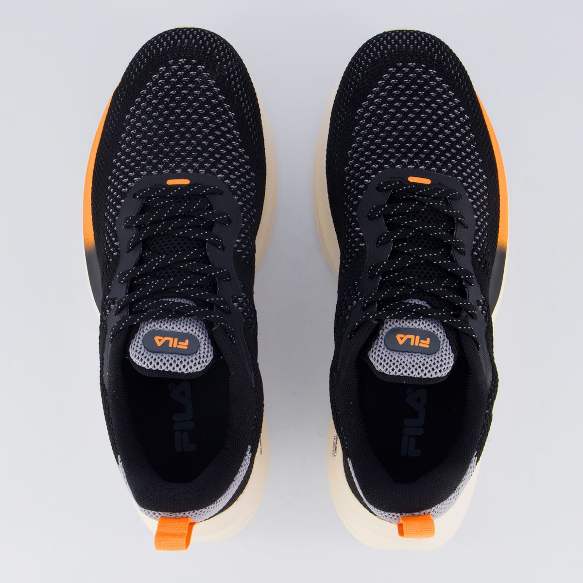 Tênis Fila Speed Lite Feminino Preto e Cinza Preto/Laranja 4