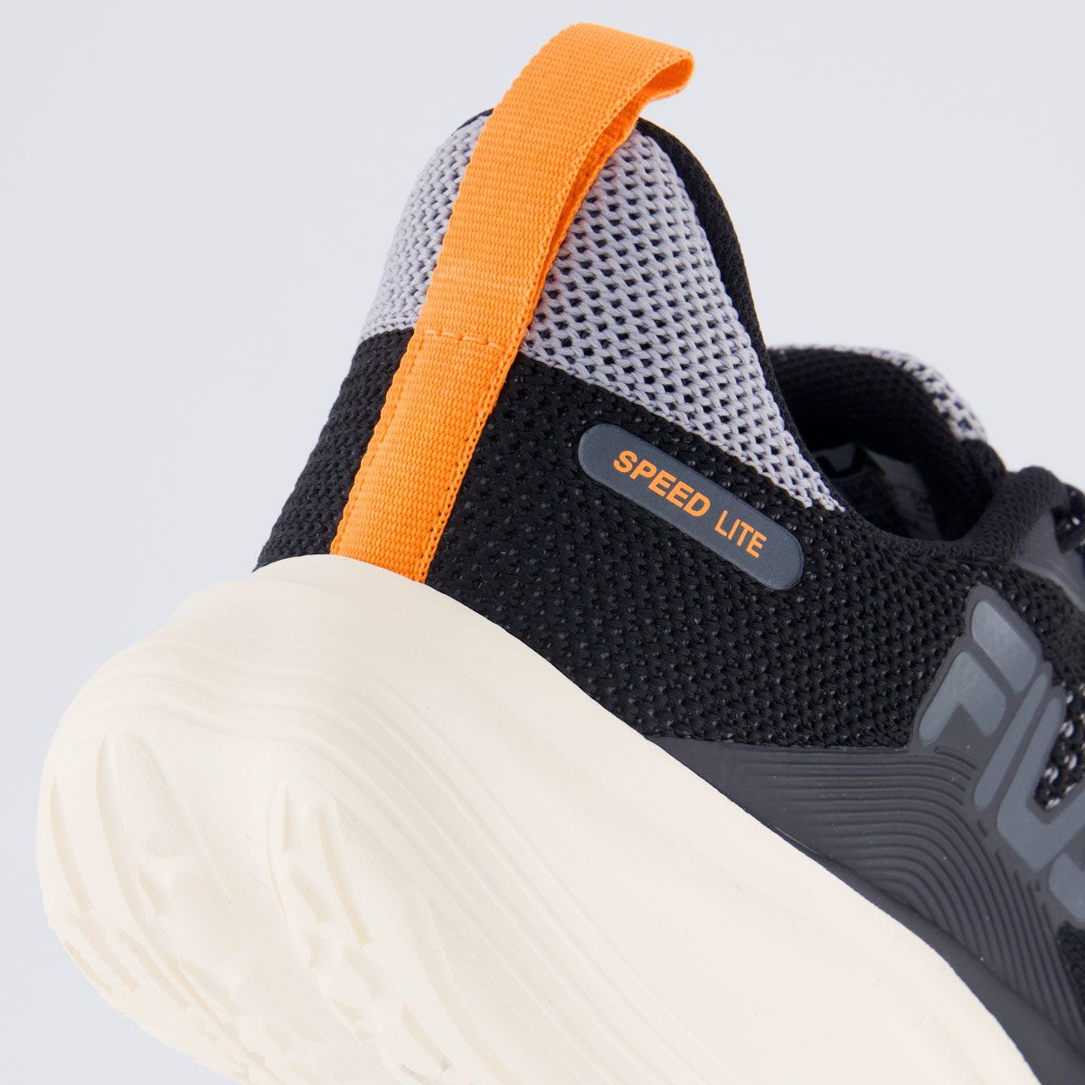 Tênis Fila Speed Lite Feminino Preto e Cinza Preto/Laranja 6