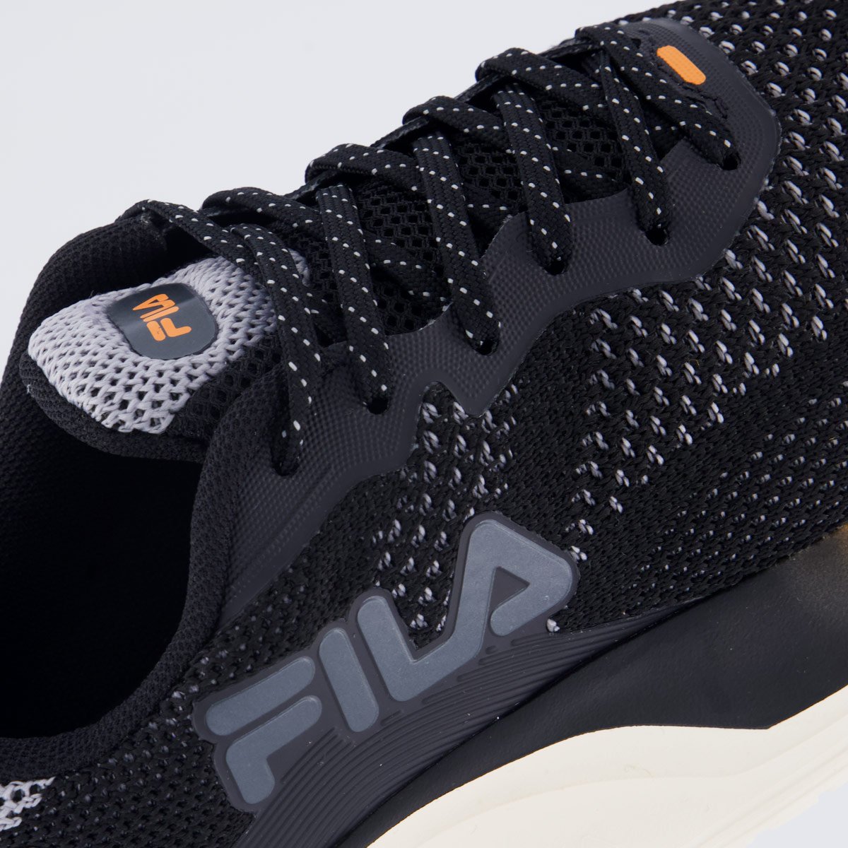 Tênis Fila Speed Lite Feminino Preto e Cinza Preto/Laranja 7