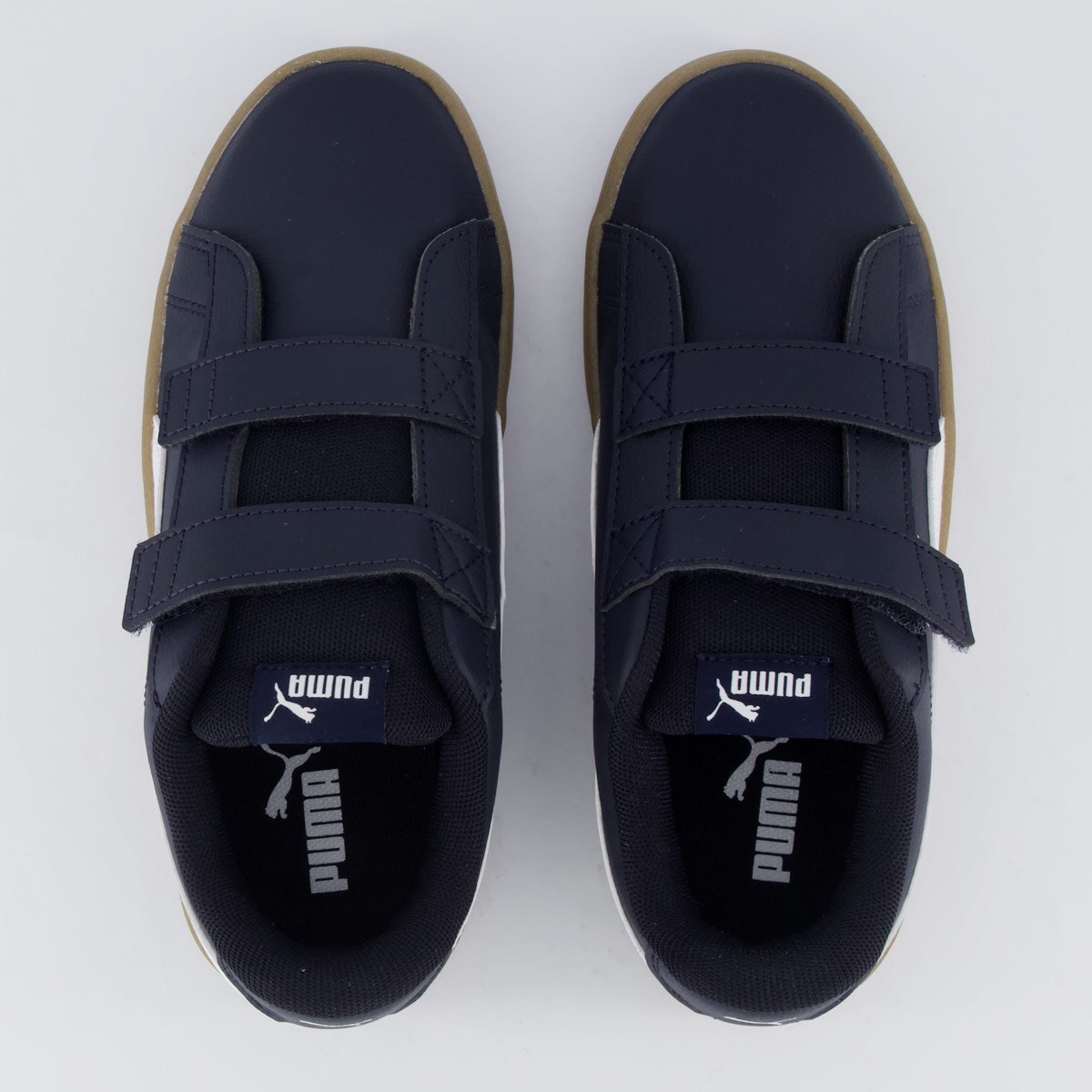 Tênis Puma Rickie Classic Juvenil Marinho e Branco Azul Marinho/Branco 4