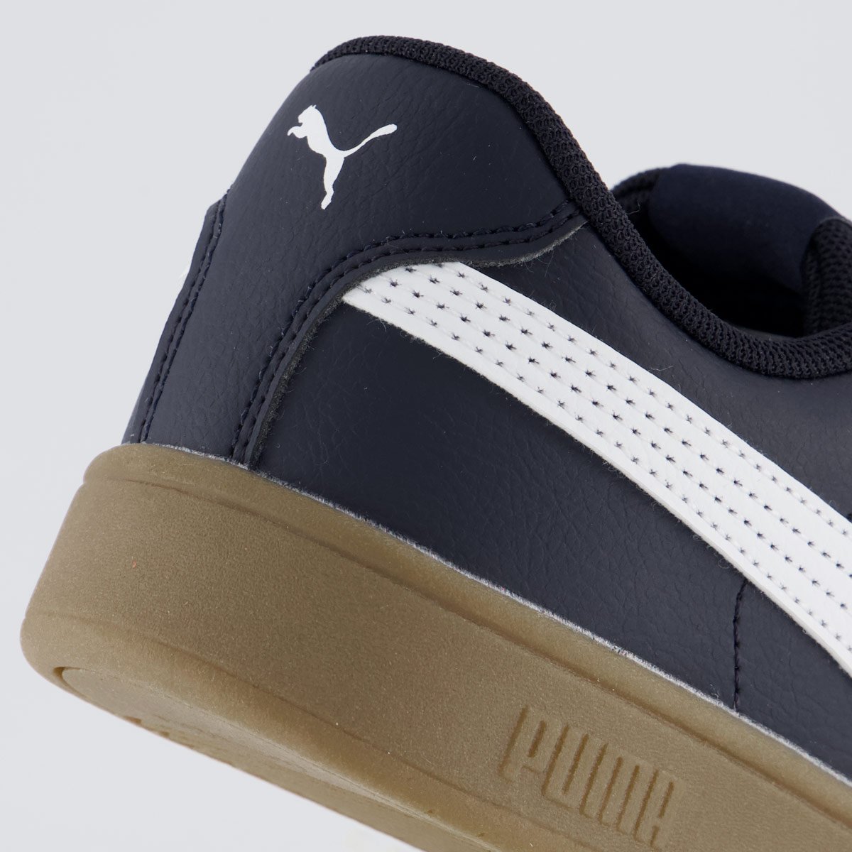 Tênis Puma Rickie Classic Juvenil Marinho e Branco Azul Marinho/Branco 6