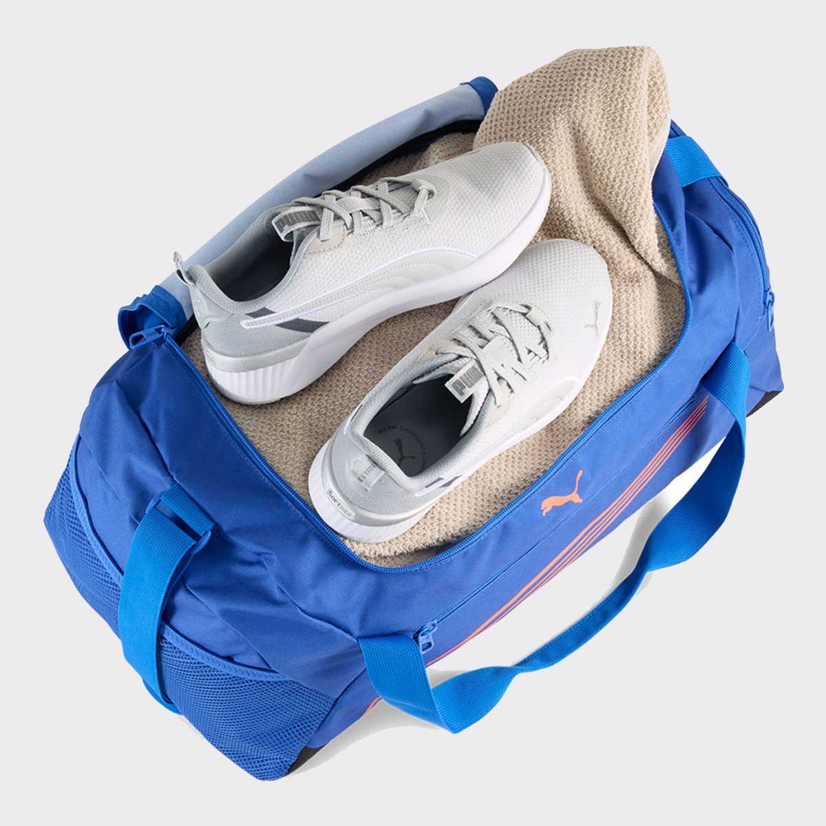 Mala Puma Fundamental Small Sports Azul e Laranja Azul 5