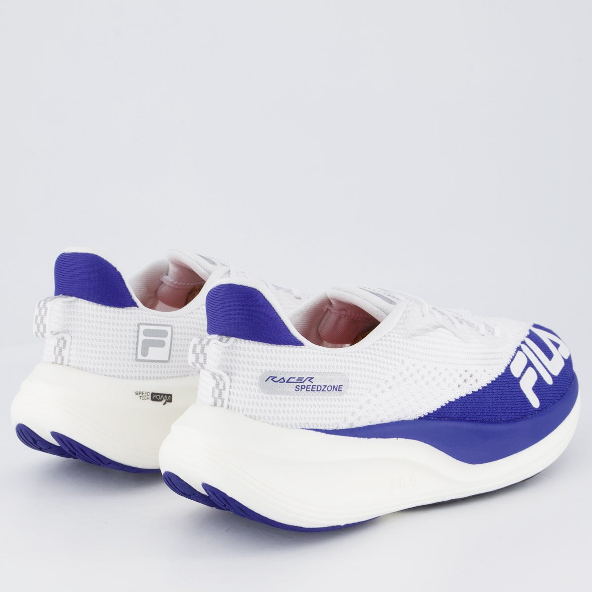 Tênis Fila Racer Speedzone Feminino Branco e Azul Branco/Azul 3
