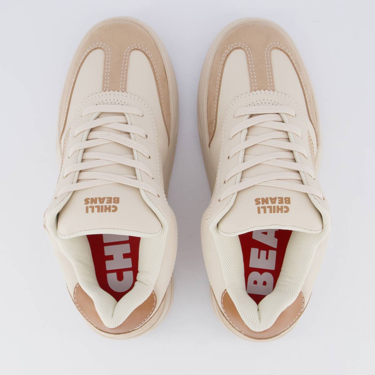 Tênis Chilli Beans Feminino Basic Bege Bege 4