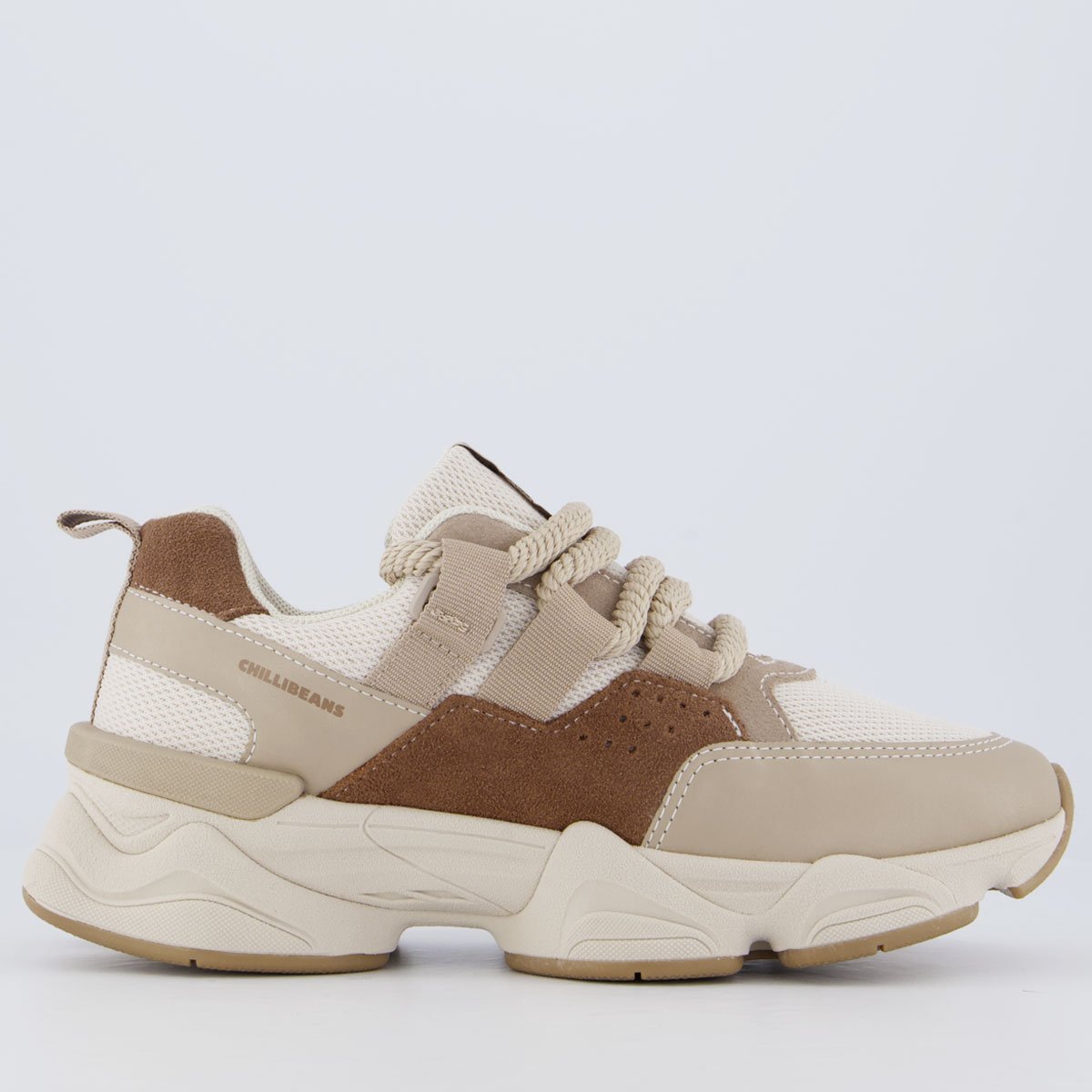 Tênis Chilli Beans Premium Bege