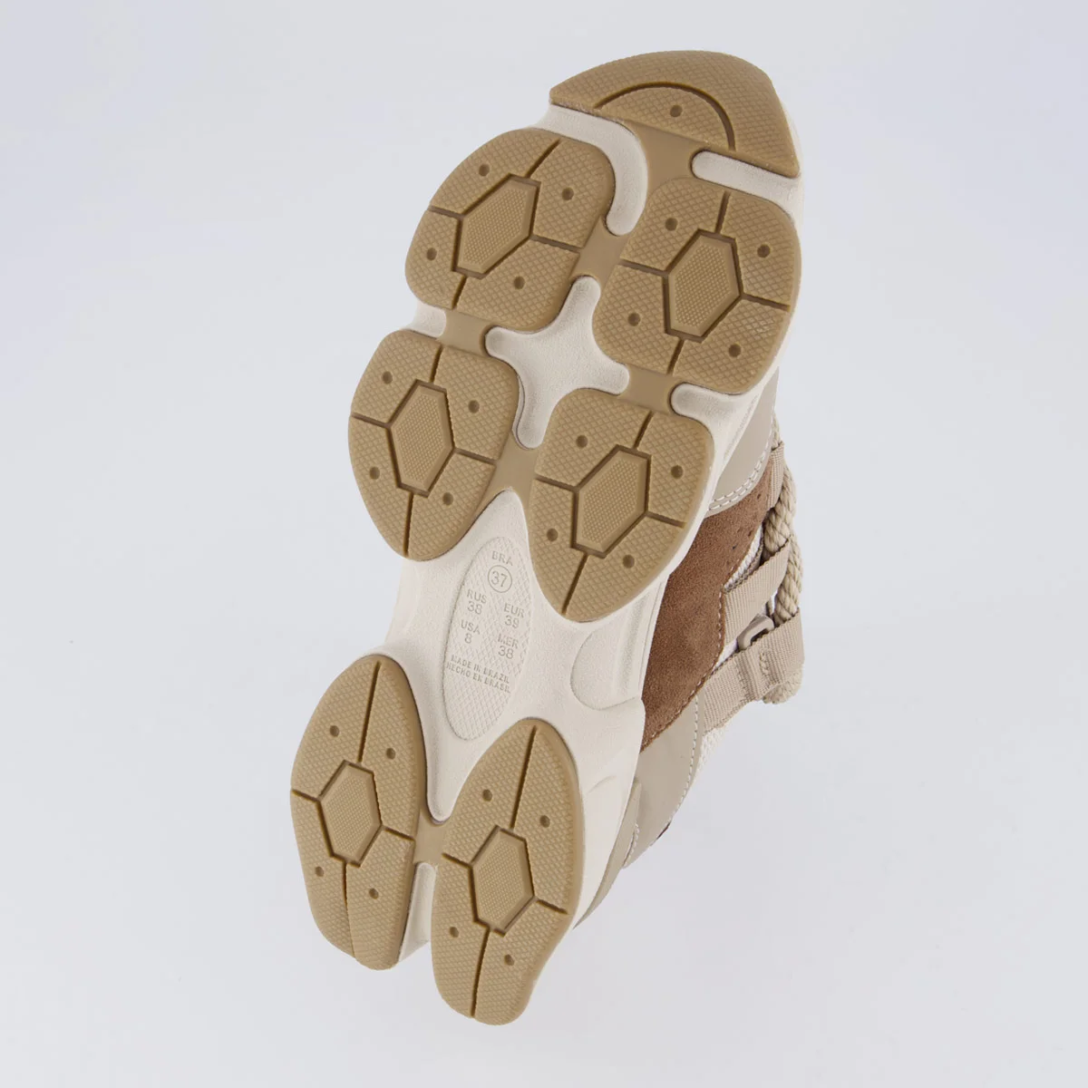 Tênis Chilli Beans Premium Bege Bege/Marrom 5