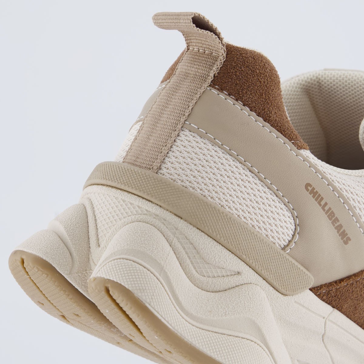 Tênis Chilli Beans Premium Bege Bege/Marrom 6