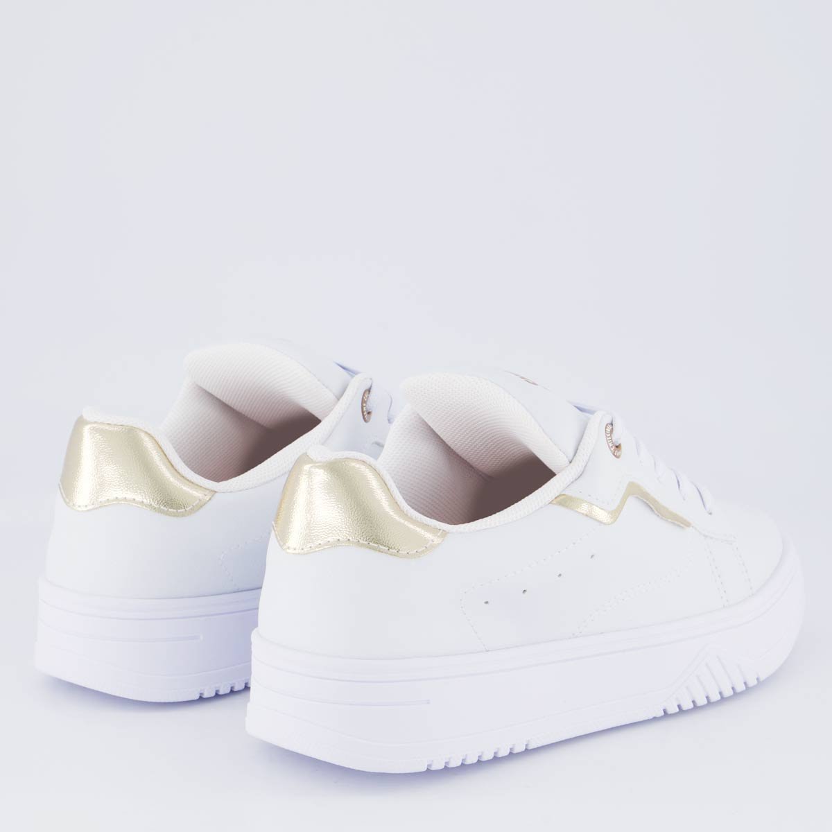 Tênis Chilli Beans Basic Branco Feminino Branco/Dourado 3