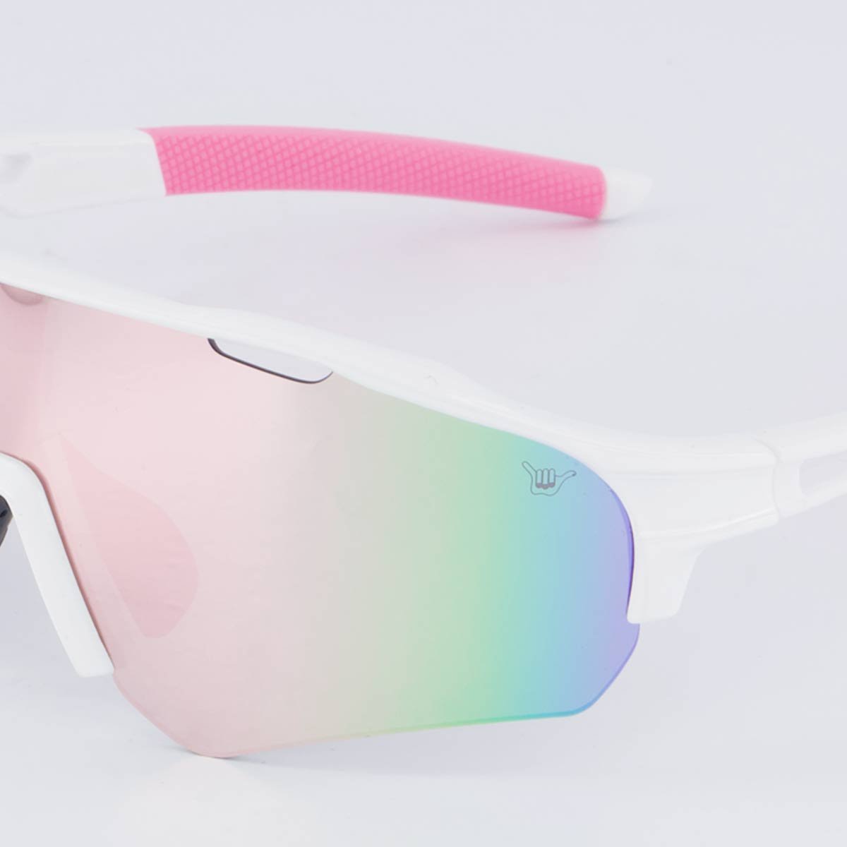 Óculos de Sol Hang Loose Speed Run Branco e Rosa Branco/Rosa 3