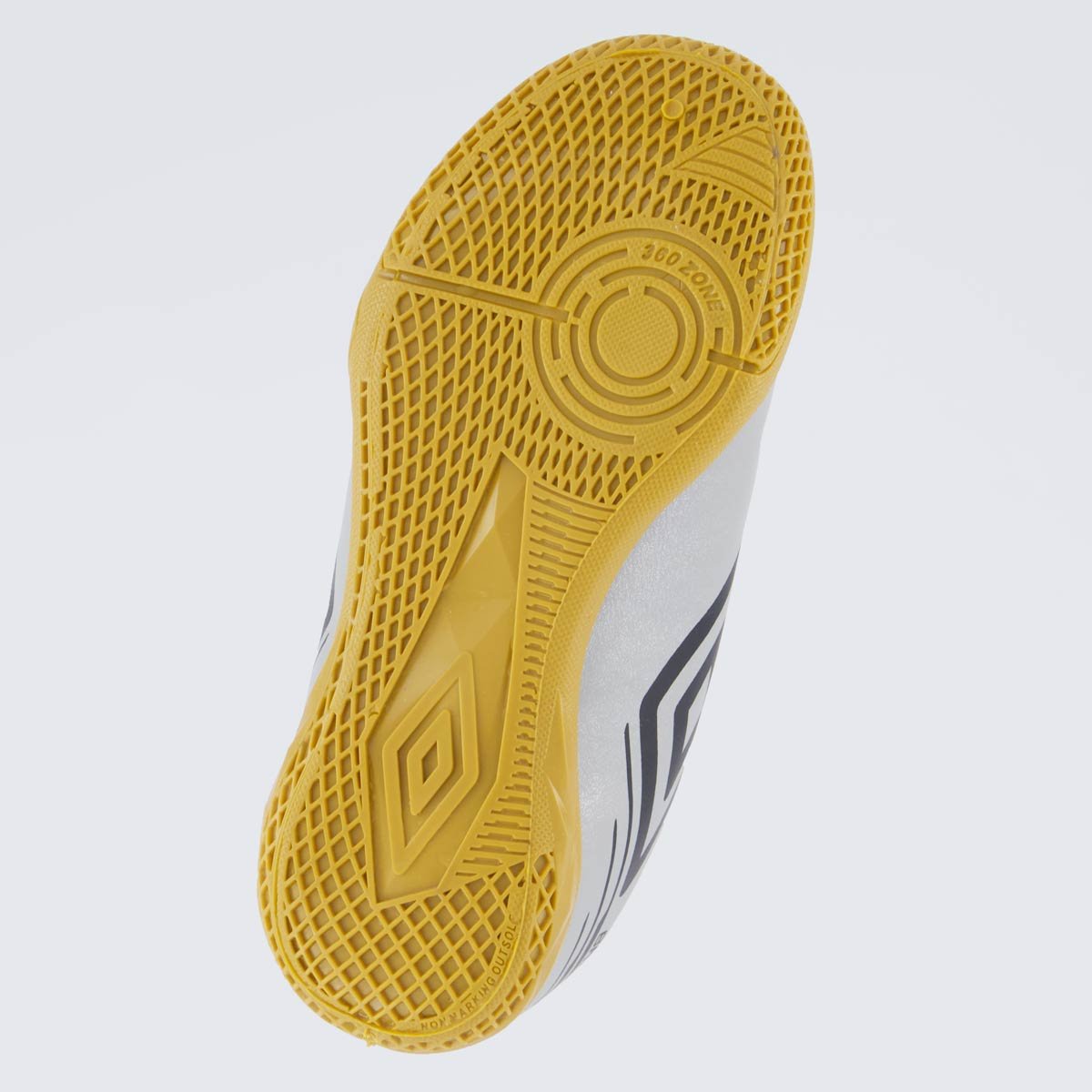 Chuteira Umbro Brave Futsal Juvenil Cinza e Preta Cinza/Preto 5