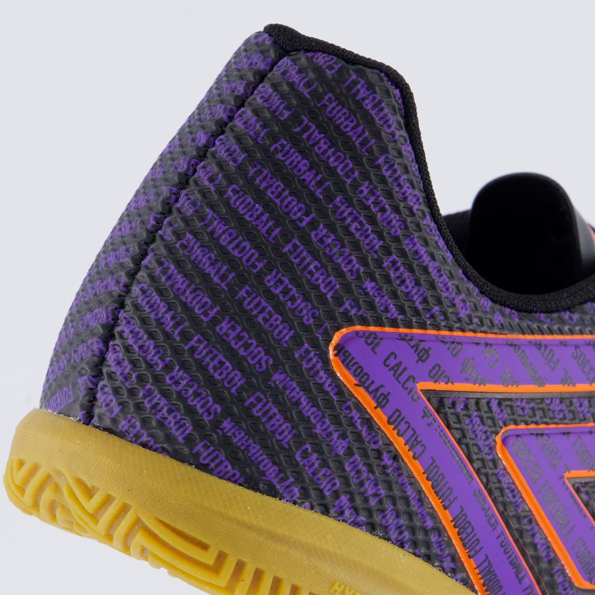 Chuteira Umbro Football Futsal Preta e Lilás Preto/Lilás 6