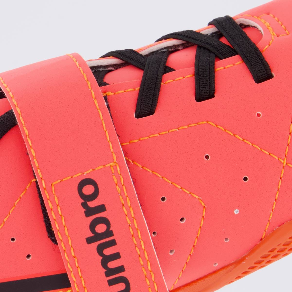 Chuteira Umbro Class Neo Futsal Juvenil Laranja Laranja/Preto 7