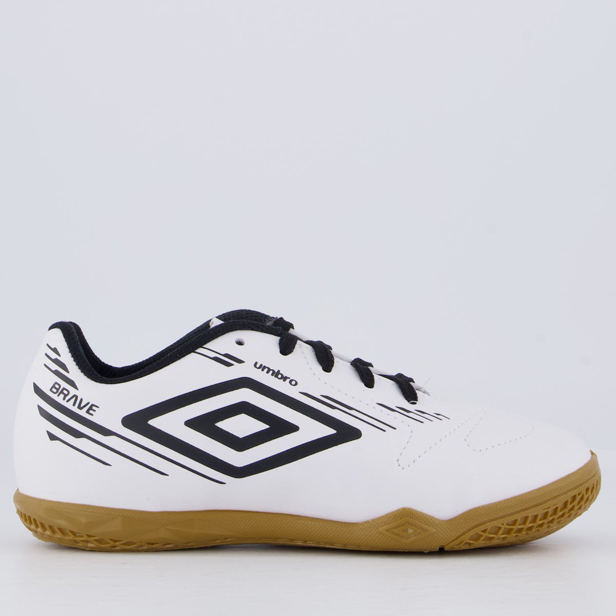 Chuteira Umbro Brave Futsal Juvenil Branca