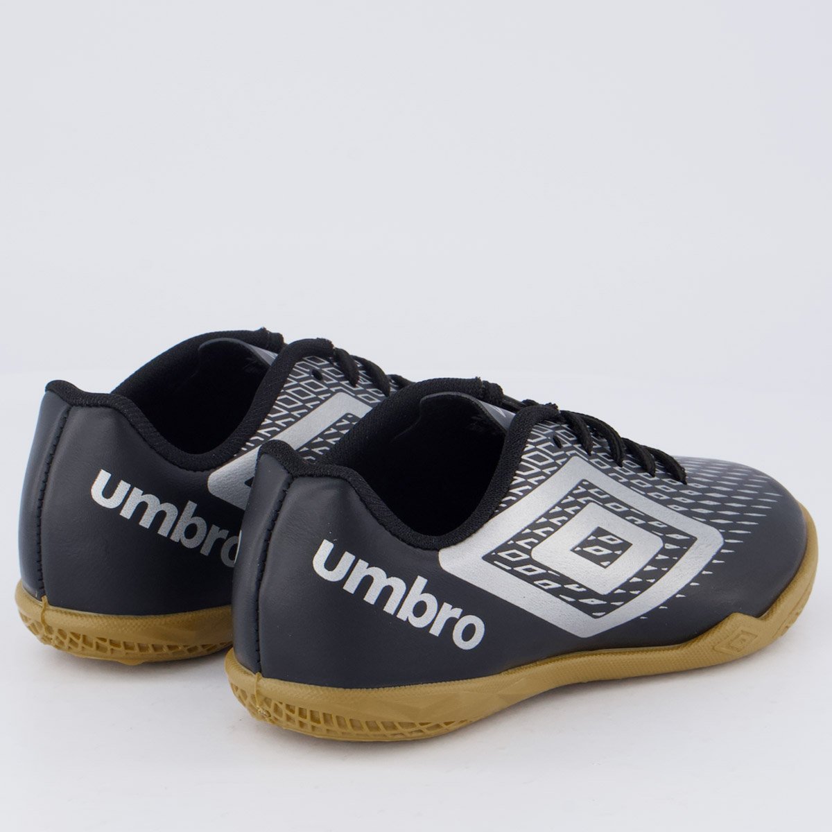 Chuteira Umbro X-Diamond Futsal Juvenil Preta Preto 3