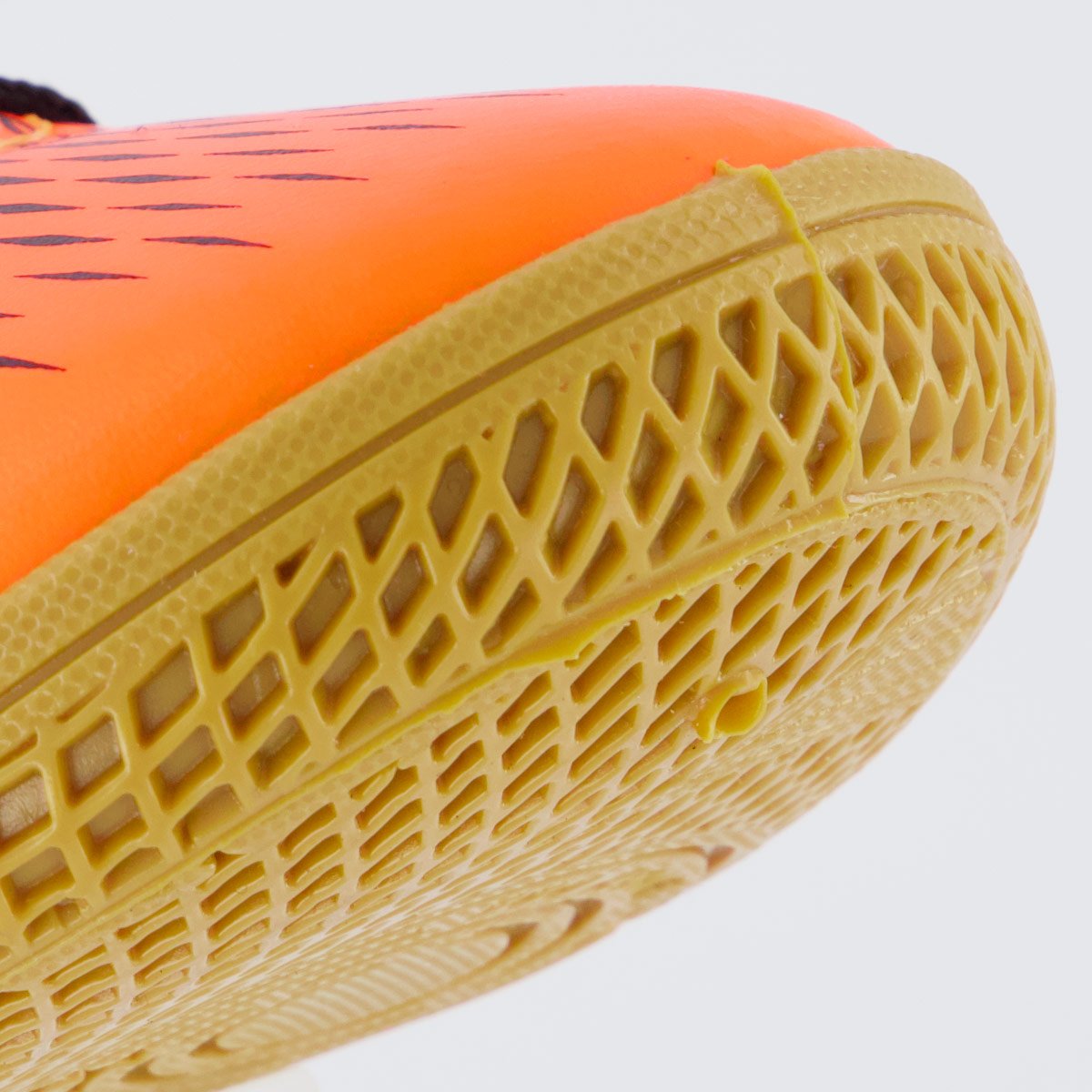 Chuteira Umbro X-Diamond Futsal Juvenil Laranja Laranja/Preto 8