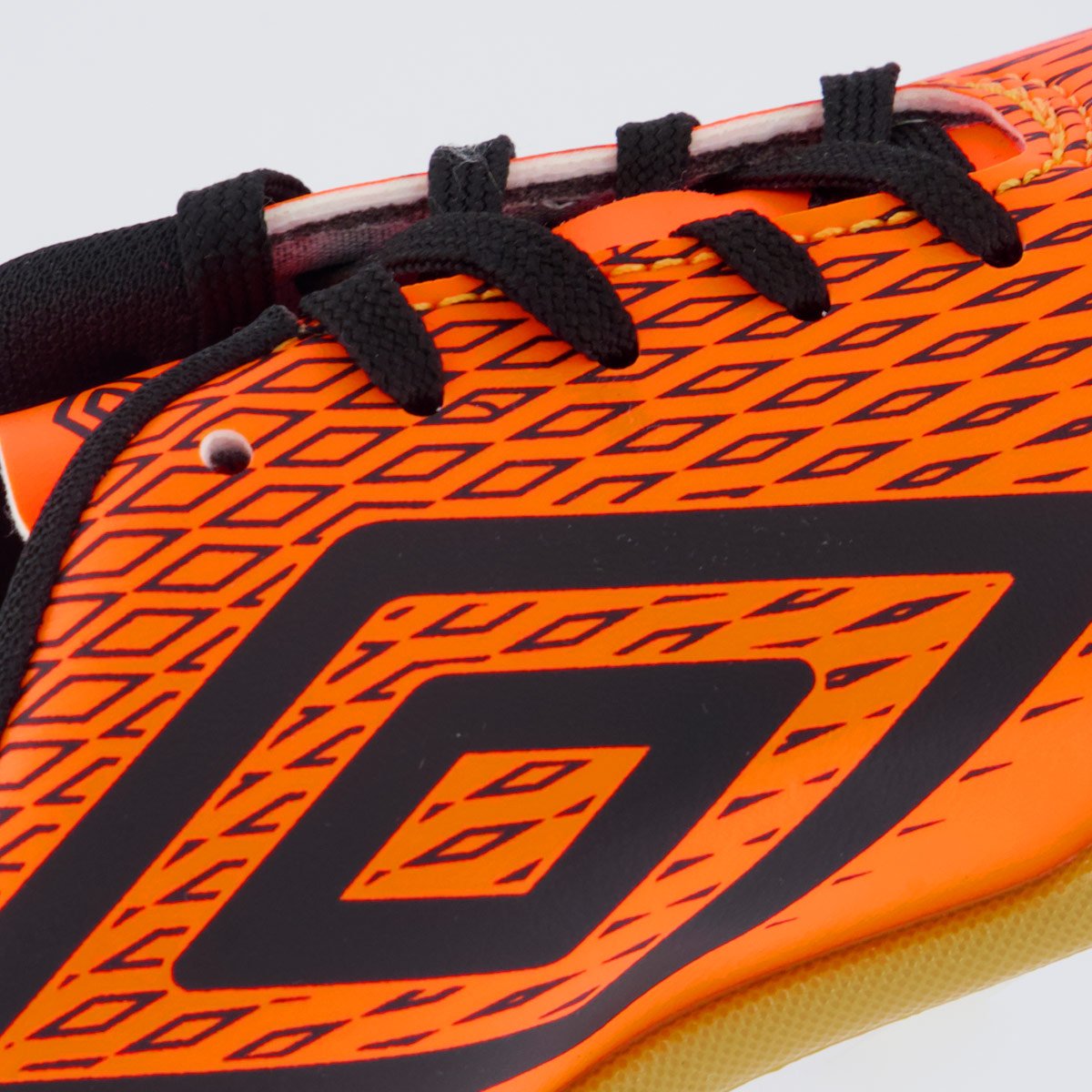 Chuteira Umbro X-Diamond Futsal Juvenil Laranja Laranja/Preto 7