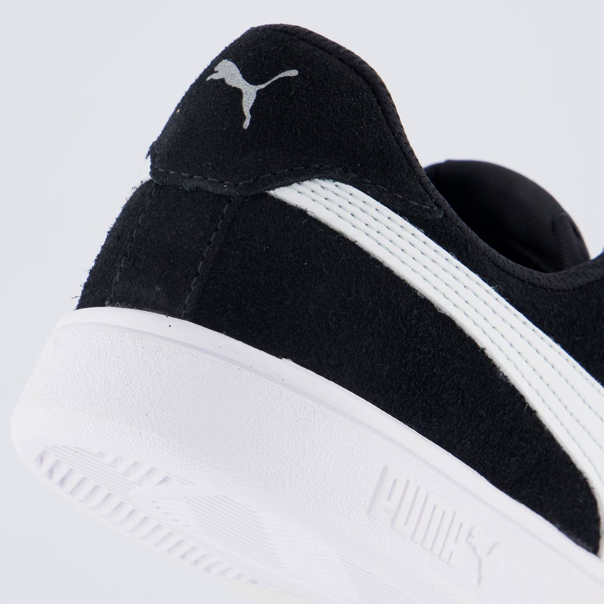 Tênis Puma Smash V3 WN'S BDP Feminino Preto e Branco Preto 6