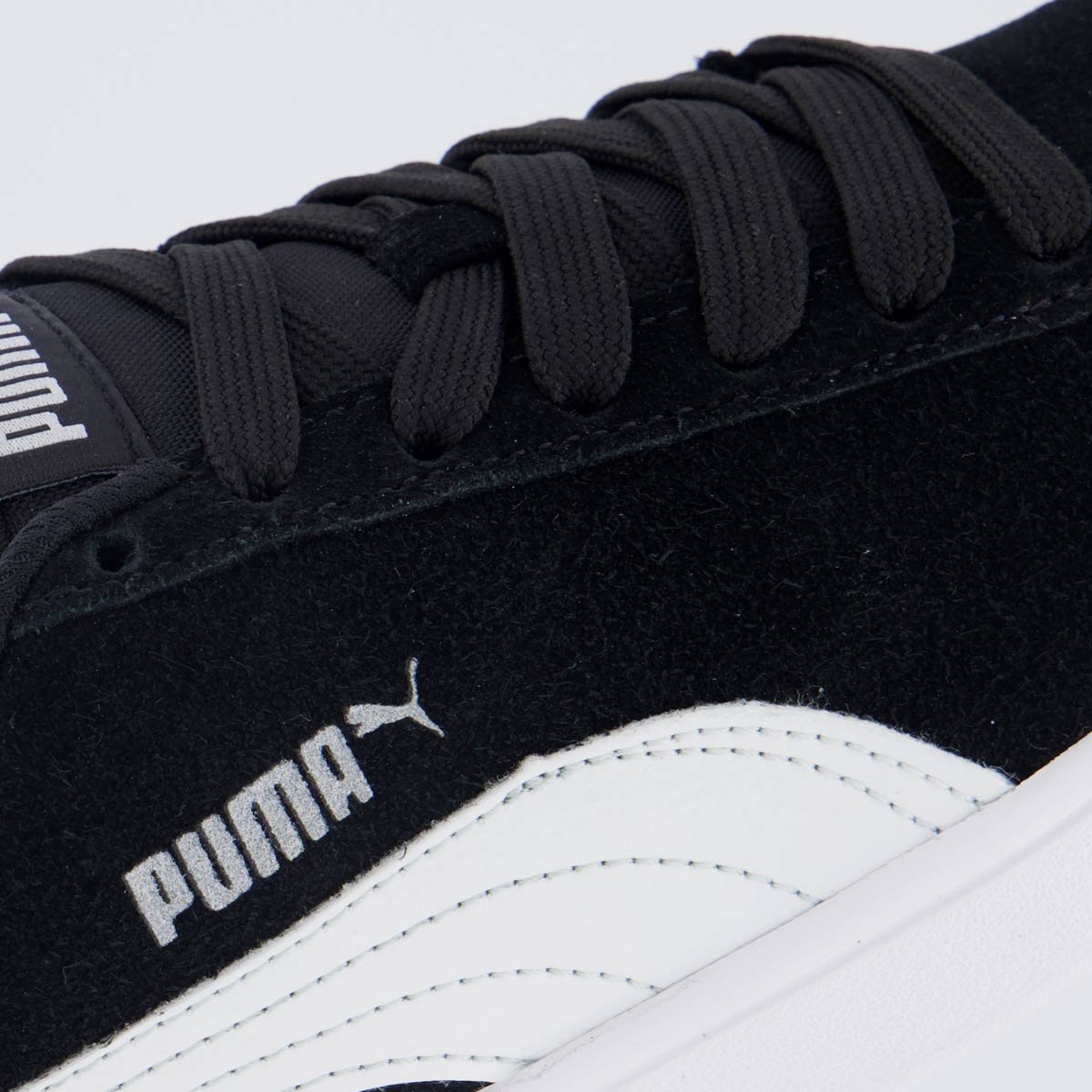 Tênis Puma Smash V3 WN'S BDP Feminino Preto e Branco Preto 7