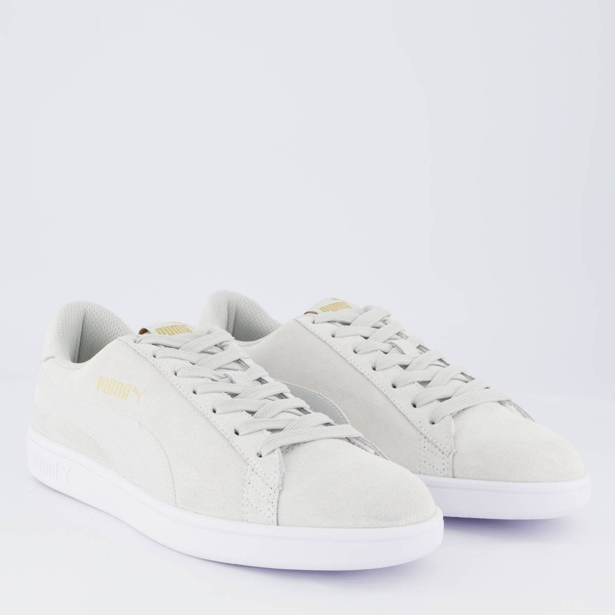 Tênis Puma Smash V2 BDP Cinza Claro Cinza Claro 2