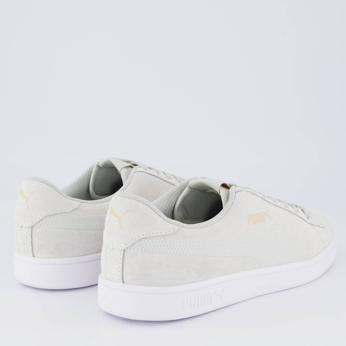 Tênis Puma Smash V2 BDP Cinza Claro Cinza Claro 3