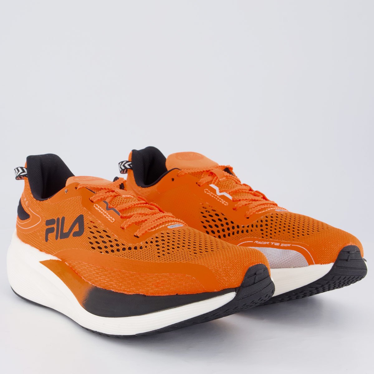 Tênis Fila Racer T2 Xtreme Laranja e Preto Laranja/Preto 2