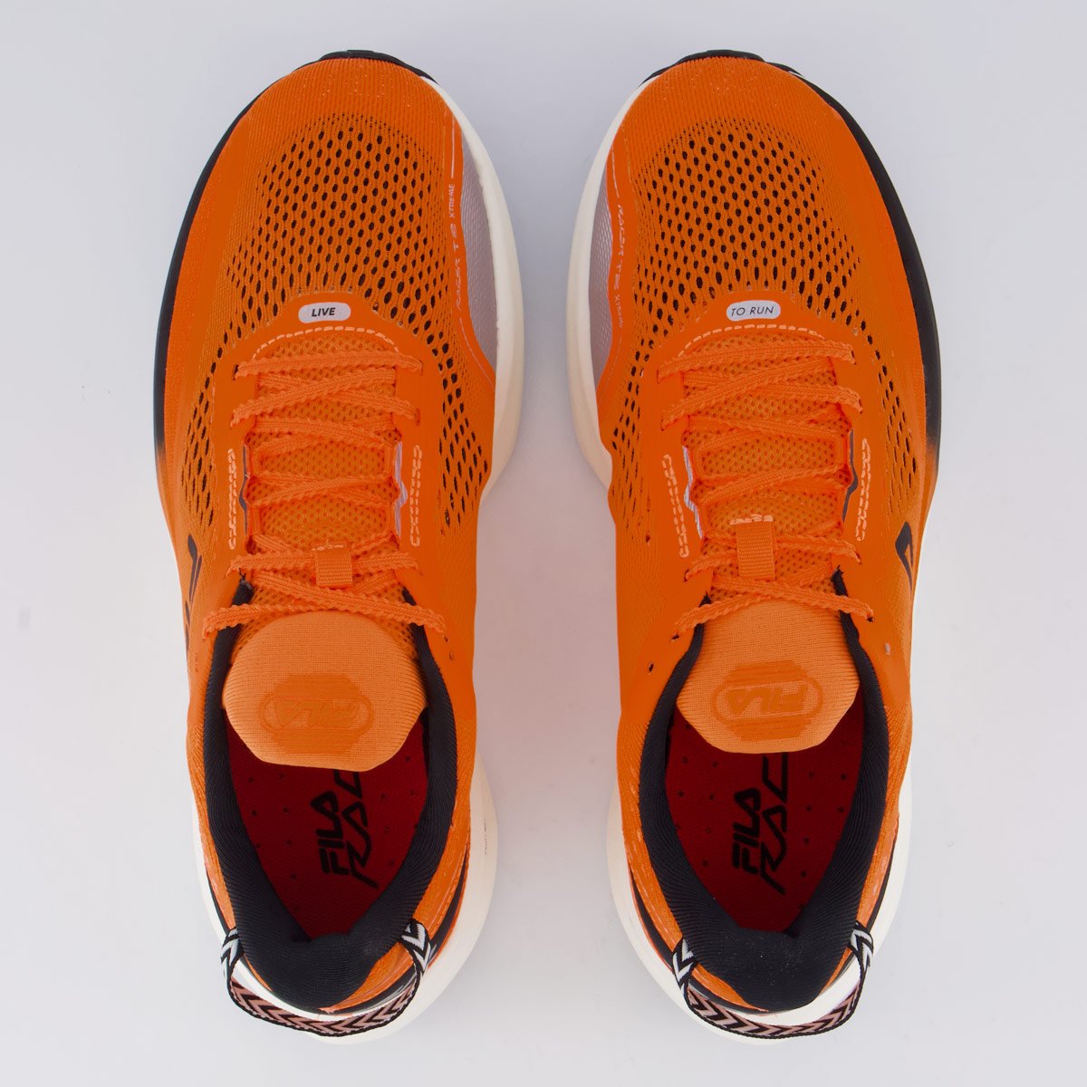 Tênis Fila Racer T2 Xtreme Laranja e Preto Laranja/Preto 4